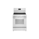 Frigidaire FCRE3052BW 30" Freestanding Electric Range with 5.3 Oven Capacity, 5 Radiant Elements (White)