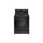 Frigidaire FCRG3052BB 30" Freestanding Gas Range with 5 Sealed Burners, 5.1 cu. ft. Oven Capacity, Continuous Edge-to-Edge Grates (Black)