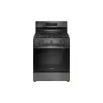 Frigidaire FCRG3083AD 30" Freestanding Gas Range with 5 Sealed Burners, Air Fry, One-Touch Self Clean  (Black Stainless Steel)