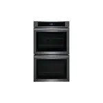 Frigidaire FCWD3027AD 30" Double Electric Wall Oven with Fan Convection (Black Stainless Steel)