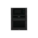 Frigidaire FCWM3027AB 30" Electric Wall Oven and Microwave Combination with Convection, Self Clean Oven (Black)