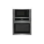 Frigidaire FCWM3027AD 30" Electric Wall Oven and Microwave Combination with Convection, Self Clean Oven (Black Stainless Steel)