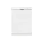 Frigidaire FFCD2413UW 24" Full Console Built-In Dishwasher with 12 Place Settings, Energy Star (White)