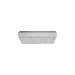 Forza FH3611 36" Pro-Style Under Cabinet Range Hood with 600 CFM, 11" Height, LED Lighting, Stainless Steel Baffle Filters, in Stainless Steel