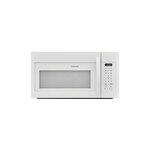 Frigidaire FMOS1846BW 30" Over-The-Range Microwave with 300 CFM, 1.8 Cu. Ft. Capacity (White)