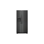 Frigidaire FRSS2323AD 33" Side by Side Refrigerator with 22.3 cu. ft. Capacity, EvenTemp, Bright LED Lighting, Energy Star (Black Stainless Steel)