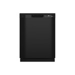 GE GDF535PGRBB 24" Built-In Front Control Dishwasher with 14 Place Settings, 55 dBA, ENERGY STAR Rated and Dry Boost (Black)