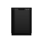 GE GDF550PGRBB 24" Built-In Full Console Dishwasher with 14 Place Settings, Dry Boost, Energy Star (Black)