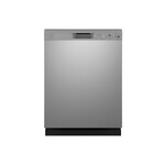 GE GDF550PMRES 24" Built-In Full Console Dishwasher with 14 Place Settings, Dry Boost, Energy Star (Slate)