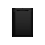 GE GDP630PGRBB 24" Built-In Fully Integrated Dishwasher with 16 Place Settings, 3rd Rack, Energy Star (Black)