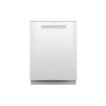 GE GDP630PGRWW 24" Built-In Fully Integrated Dishwasher with 16 Place Settings, 3rd Rack, Energy Star (White)