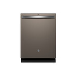 GE GDT226S 24" Built-In Fully Integrated Dishwasher with 16 Place Settings, ENERGY STAR Rated, Stainless Steel Tub and 3rd Rack (Slate)