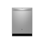 GE GDT670SYVFS 24" Built-In Fully Integrated Dishwasher with 16 Place Settings, ENERGY STAR Rated, Stainless Steel Tub and 3rd Rack with Removable Silverware Caddy (Fingerprint Resistant Stainless Steel)