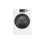 GE GFD14ESSNWW 24" Front Load Vented Electric Dryer with 4.3 cu. ft. Capacity, Sensor Dry with Dual Thermistors and ENERGY STAR Qualified in White