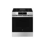 GE GGS600AVDS 30" Slide-In Smart Gas Convection Range with 5 Burners, 5.3 cu. ft. Capacity, No Preheat Air Fry and EasyWash Oven Tray (Black Slate)