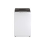 GE GNW128SSMWW 24" Space-Saving 2.8 cu. ft. Top Load Washer with Stainless Steel Basket