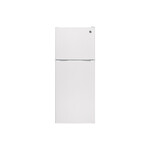 GE GPE12FGKWW 24" Top Freezer Refrigerator with 11.6 Cu. Ft. Capacity, ENERGY STAR Rated, ADA Compliant and LED Interior Lighting (White)