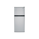 GE GPE12FSKSB 24" Top Freezer Refrigerator with 11.6 Cu. Ft. Capacity, ENERGY STAR Rated, ADA Compliant and LED Interior Lighting (Stainless Steel)