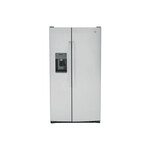 GE GSS25GYPFS 36" Side-By-Side Refrigerator with 25.3 Cu. Ft. Capacity, LED Lighting and External Dispenser (Fingerprint Resistant Stainless Steel)