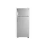 GE GTS18GSNRSS 28" Top Freezer Refrigerator with 17.5 cu. ft. Total Capacity, LED Lighting and Edge-to-Edge Glass Shelves  (Stainless Steel)