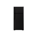 GE GTS18HGNRBB 28" Top Freezer Refrigerator with 17.5 cu. ft. Capacity, LED Lighting, Edge-to-Edge Glass Shelves and Crisper (Black)