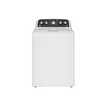 GE GTW480ASWWB 27" Top Load Washer with 4.6 cu. ft. Capacity, Stainless Steel Basket and High Performance Impeller in White