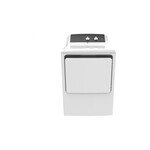 GE GTX52EASPWB 27" Electric Dryer with 6.2 cu. ft. Capacity, Up To 120 ft. Venting​ and Shallow Depth in White