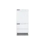 Liebherr HC2091 36" Integrated Bottom Freezer Refrigerator with 19.5 cu. ft. Capacity, Duo Cooling, Ice Maker, Soft-Telescopic Rails, Energy Star, Star K, in Panel Ready (Left Hinge)