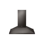 LG HCED3015D 30 inch Wall Mount Chimney Hood with 600 CFM, Dual Level LED Lighting (Black Stainless Steel)