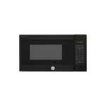 GE JES1072DMBB Countertop Microwave with 0.7 Cu. Ft. Capacity, Control Lockout and Kitchen Timer (Black)