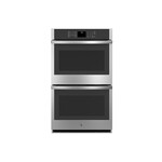 GE JTD3000SNSS 30" Smart Built-In Double Wall Oven with 10 cu. ft. Total Capacity, Self-Clean with Optional Steam Clean and Hidden Bake Element in Stainless Steel