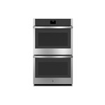 GE JTD5000SVSS 30" Smart Built-In Convection Double Wall Oven with 10 cu. ft. Total Capacity, True European Convection and No Preheat Air Fry (Stainless Steel)