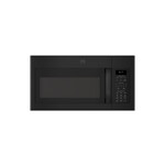 GE JVM6172DKBB 30" Over-the-Range Microwave with 1.7 cu. ft. Capacity, 300 CFM, 10 Power Levels  (Black)