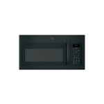 GE JVM6175DKBB 30" Over-The-Range Microwave with 1.7 Cu. Ft. Capacity, 1000 Watts Cooking Power, 300 CFM and Sensor Cook (Black)