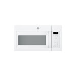 GE JVM6175DKWW 30" Over-The-Range Microwave with 1.7 Cu. Ft. Capacity, 1000 Watts Cooking Power, 300 CFM and Sensor Cook (White)