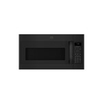 GE JVM7195DKBB 30" Over-The-Range Microwave with 1.9 Cu. Ft. Capacity, Sensor Cook and 400 CFM (Black)