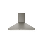 GE JVW5301EJES 30 inch Wall-Mount Pyramid Chimney Hood with 350 CFM, Electronic Backlit Controls and Auto-Off in Stainless Steel (Slate)