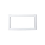 GE JX827DFWW Optional 27" Built-In Trim Kit (White)