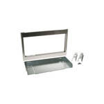 GE JX827SFSS Optional 27" Built-In Trim Kit (Stainless Steel)