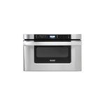 Sharp KB6524PSY 24" Built-in Microwave Drawer Oven with 1.2 cu. ft. Capacity, 950 Cooking Watts, 11 Power Levels, Child Lock, Kitchen Timer, Sensor Cook/Reheat Settings and Angled Digital Touch Controls in Stainless Steel