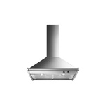 Smeg KDU30X 30" Classic Series Chimney Wall Mount Range Hood with 677 CFM, 4 Speeds, Halogen Lights, Convertible To Recirculating Option and 3 Dishwasher Safe Filters, in Stainless Steel