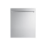 Smeg KIT82CX Stainless Steel Panel for ADA Dishwashers