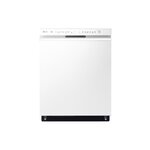 LG LDFN4542W 24" Front Control Dishwasher with Quadwash and 3rd Rack (White)