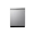 LG LDP6810SS 24" Top Control Smart Dishwasher with QuadWash, 3rd Rack, in Stainless Steel