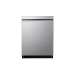 LG LDPS6762S 24 inch Top Control Wi-Fi Enabled Dishwasher with QuadWash Pro, 3rd Rack, PrintProof Finish (Stainless Steel)