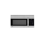 LG LMV1764ST 30" Over the Range Microwave Oven with 1.7 cu. ft. Capacity, 300 CFM, 10 Power Levels, 1000 Cooking Watts, in Stainless Steel