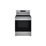 LG LREL6323S 30" Smart Electric Range with 6.3 cu. ft. Capacity, Convection, Airfry, EasyClean, Sabbath Mode (Stainless Steel)