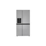 LG LRSXC2306S 36" Side-By-Side Counter Depth Refrigerator with 23 cu. ft. Capacity, Smooth Touch Ice & Water Dispenser,  ADA Compliant, Sabbath Mode, in PrintProof Stainless Steel