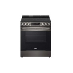 LG LSEL6333D 30" Smart Slide-In Electric Range with 5 Elements, 6.3 cu. ft. Capacity, Air Fry Crispy, EasyClean® + Self Clean, Fan Convection (PrintProof Stainless Steel)