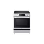 LG LSIL6334FE 30" Smart Slide-In Induction Range with 4 Elements, 6.3 cu. ft. Oven Capacity, Air Fry, in PrintProof Stainless Steel